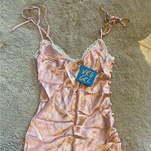 NWT Vrg Grl Sexy Little Pink Dress